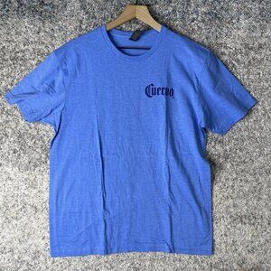 Jose Cuervo Shirt Mens Large Blue Ready to Drink Margaritas Paloma Graphic Tee